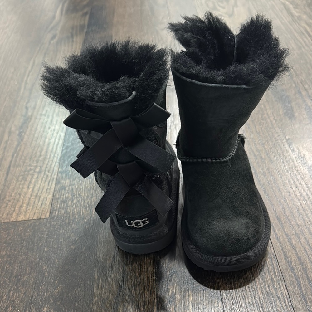 UGG Kids Black Boots